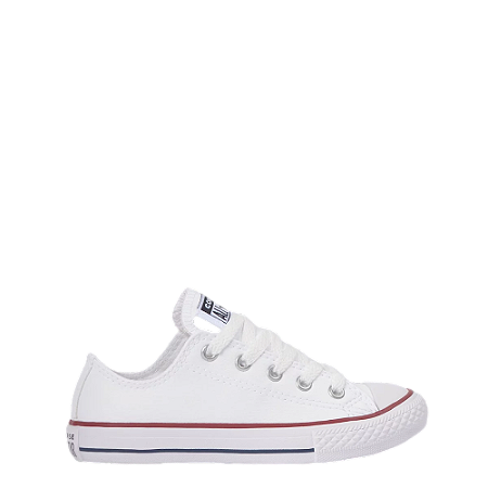 TENIS CHUCK TAYLOR ALL STAR BRANCO E VERMELHO