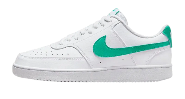 TENIS COURT VISION LO BE NIKE BRANCO E VERDE AGUA Zapith Esportes A Sua Loja de Artigos Esportivos