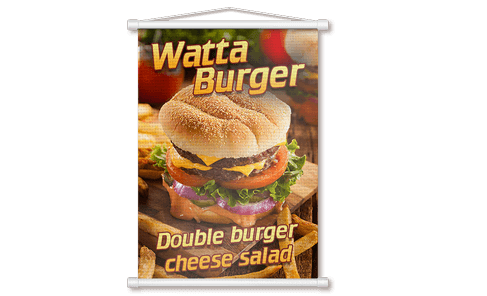 BANNER/FRONT LIGHT 280G/ 400X600mm