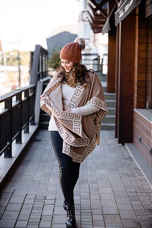 Ruana Tricot / Barra