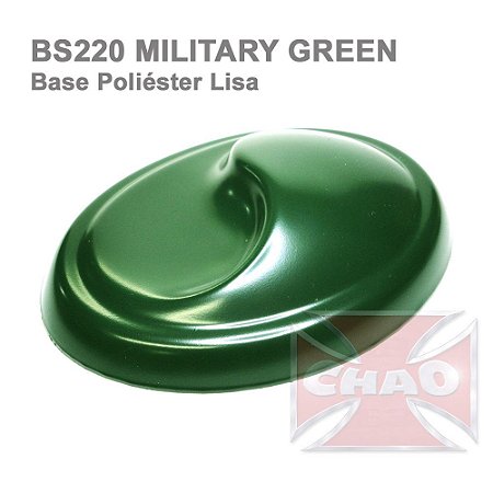 Military Green poliéster lisa