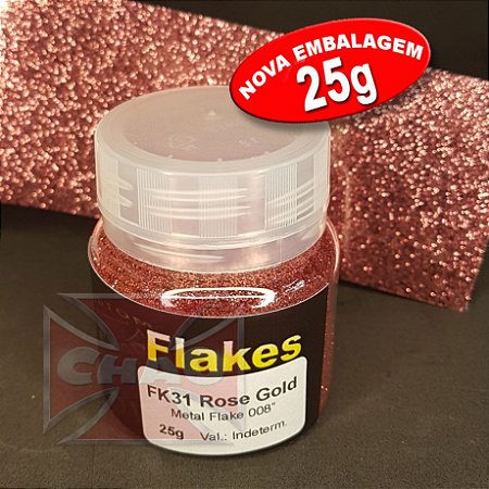 Rose Gold flake 008“ 25g