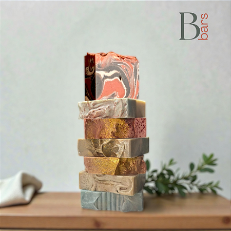 Kit 07 Sabonetes Vegetais ⟡ Saponificação Natural