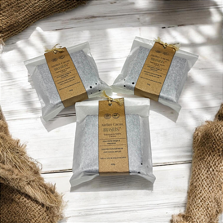 Kit 3 Sabonetes de Cacau | Atelier Cacau Brasilis Bars
