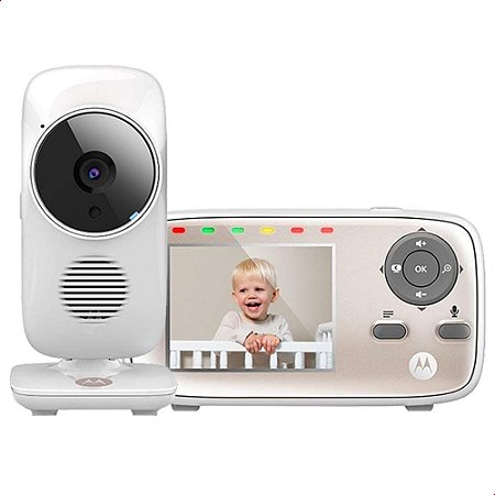 Babá Eletrônica Motorola Mbp-667 Connect Wi-fi/anatel Branco