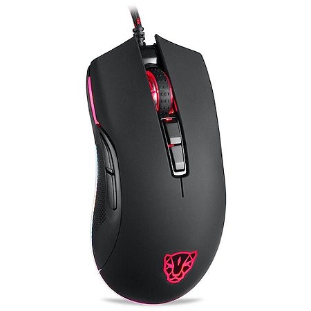 MOUSE MOTOSPEED V70 ESSENTIAL PRETO 12400DPI RGB