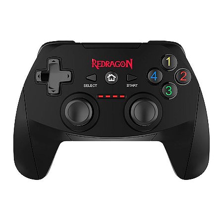 Controle Redragon Harrow, Wireless, Windows/PS3, Preto, G808-V2