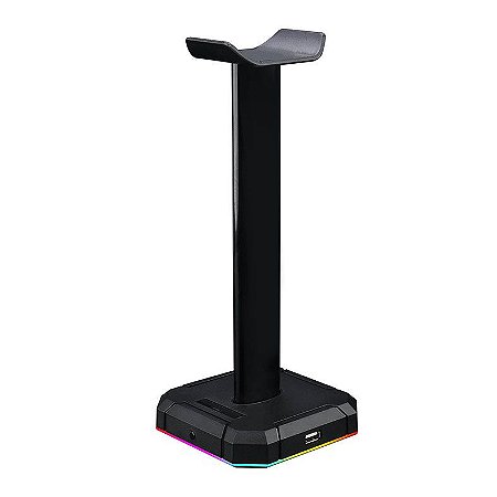 Suporte Para Headset Redragon Scepter, RGB, Preto