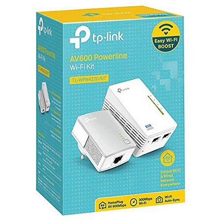 Extensor Powerline kit Wi-Fi AV600 TP-Link TL-WPA4220KIt 2