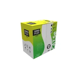 CABO LAN SOHOPLUS U/UTP CAT.5E 24AWGX4P CMX PRETO CX 305M
