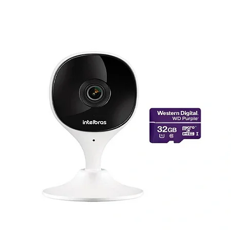 CÂMERA WIFI FULL HD IMX + MICROSD 32GB