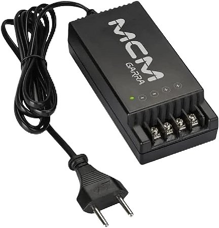 Fonte MCM Garra de 5A 12V Câmera de Segurança CFTV