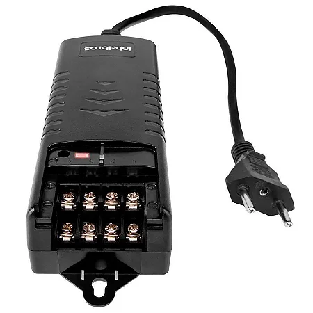 Fonte de Alimentação Multissaídas 05A 12V Intelbras EF 1205+ Multiuso