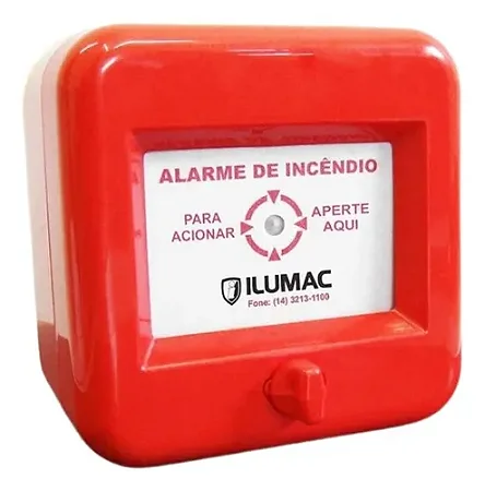 Acionador Manual De Alarme Convencional Amf-c Ilumac