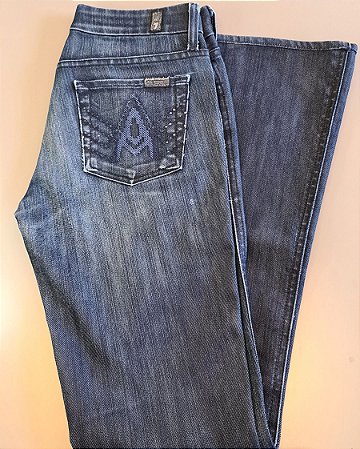 Calça Jeans Seven bolso bordado A - Reuse