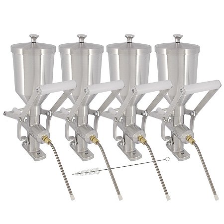 Kit 4 Doceira de Churros 1 Litro (Recheadeira de Churros)