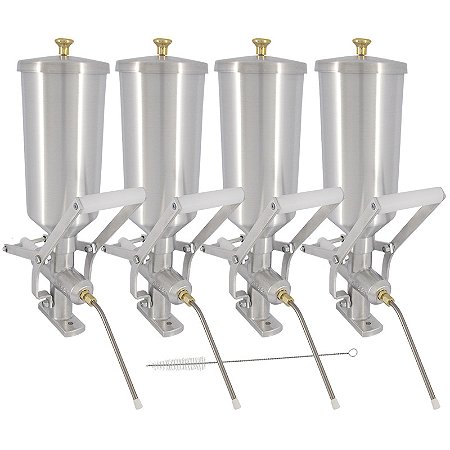 Kit 4 Doceira de Churros 2 Litros (Recheadeira de Churros)