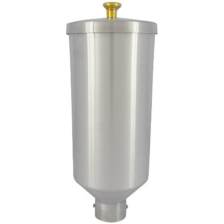 Copo de Alumínio com Tampa Doceira de Churros 2 Litros