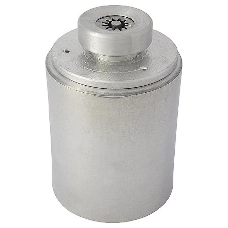 Copo Alumínio Masseira de Churros Fuso com 2 Estrelinhas