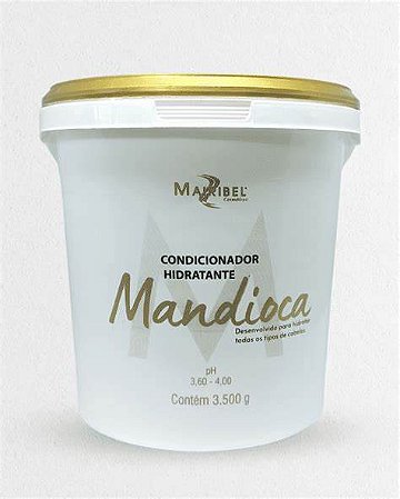 Condicionador Hidratante Mandioca Balde de 3,5Kg Mairibel