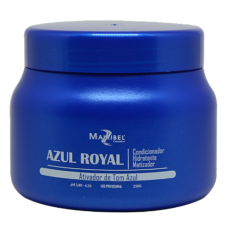 Máscara Matizadora Azul 250g Mairibel /Hidratylife com Óleo de Argan