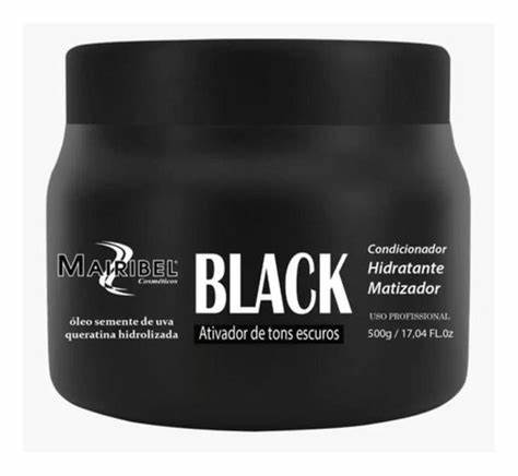 Máscara Matizadora Black 250g Mairibel /Hidratylife com Óleo de Argan