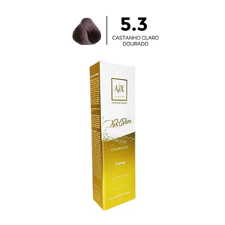 Coloração 5.3 Castanho Claro Dourado Lauarrah Professional