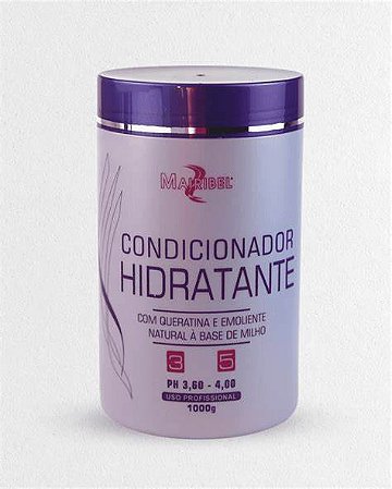 Condicionador Hidratante com Queratina Mairibel 1kg nº 3 e 5