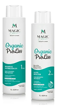 Magic Plus Escova Progressiva Zero Formol Organic
