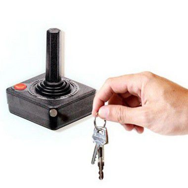 Porta Chaves Joystick Retrô - Porta Chaves Gamer