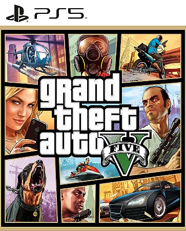 GRAND THEFT AUTO V GTA 5 PS5 - NOVO