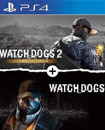 WATCH DOGS 1 + WATCH DOGS 2 GOLD EDITIONS BUNDLE