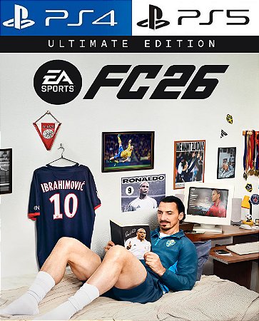 EA SPORTS FC 26 EDIÇÃO ULTIMATE ARA PS4 e PS5