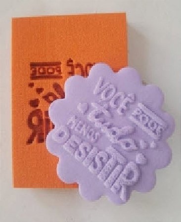 04 texturas de frases 8 x 6 cm a escolher