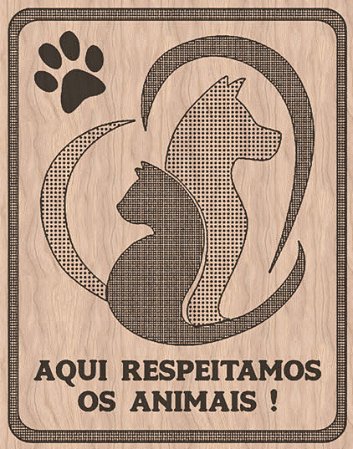 Quadrinho Amor aos animais