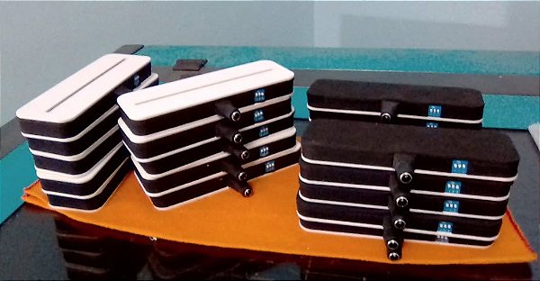 KIt 10 Bases Para Luminária Led Com Seletor 7 Cores + Fonte 12v