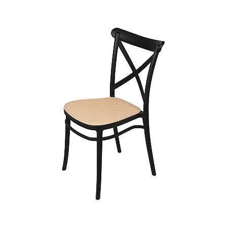 Cadeira Plats PP Preta UV
