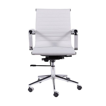 Cadeira 3301 baixa Esteirinha Branca - Charles Eames Ray Eames