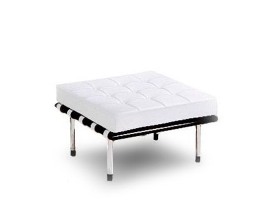 BANCO CAPRI 61CM  INOX COURO NATURAL BRANCO MADEIRA ESCURA