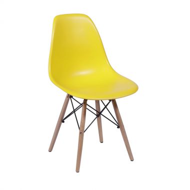 Cadeira Eiffel -Eames SB PP DSW Amarelo
