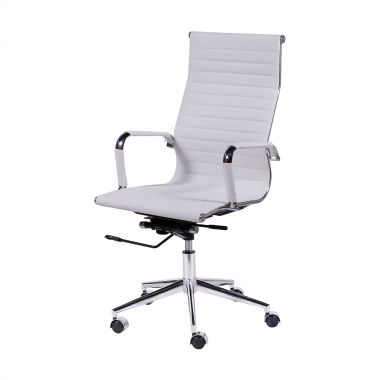 Cadeira 3301 Alta branca Esteirinha Eames