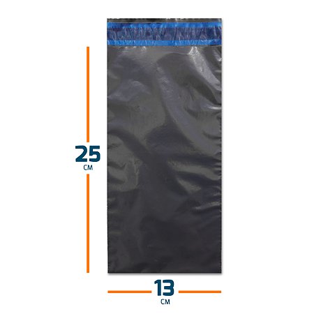 Envelope De Segurança Cinza Sem Bolha - 13X25