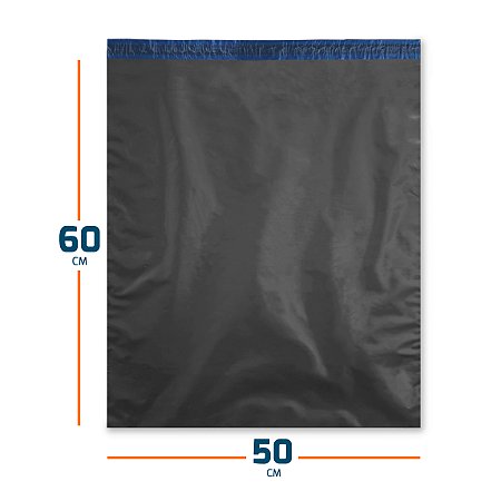 Envelope De Segurança Cinza Sem Bolha - 50X60