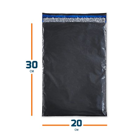 Envelope De Segurança Cinza Com Bolha - 20X30