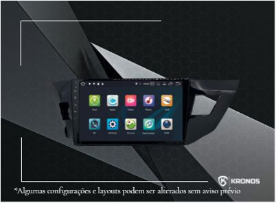 Multimídia Kronos Corolla 2014-2016