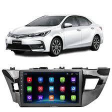 Multimídia kronos 9” basic +câmera de ré + moldura Corolla 2015