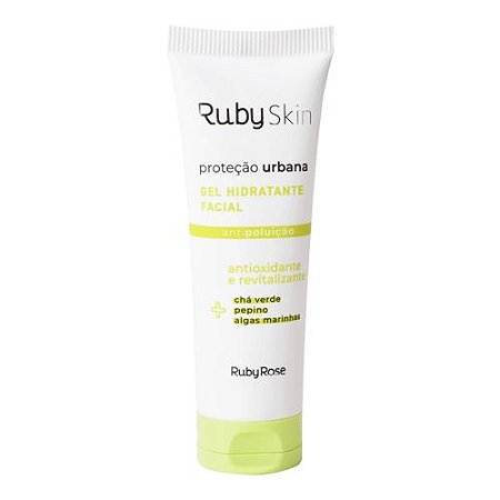 GEL HIDRATANTE FACIAL RUBY SKIN 50G ANTIPOLUICAO