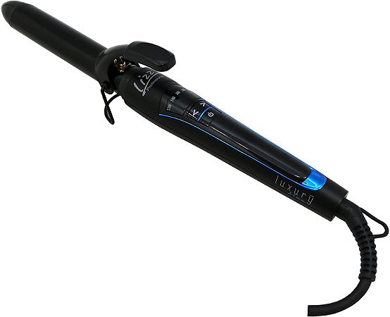 Modelador de Cabelo Luxury 25 mm Preto, Lizz Professional, Bivolt