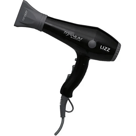 Secador Lizz Titanium Black 2400W 220v - Profissional e Potente