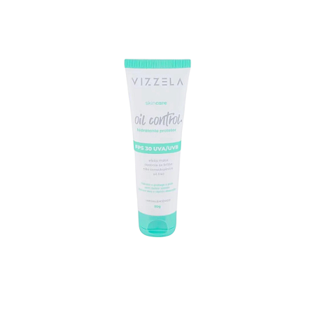 Hidratante Protetor Vizzela FPS 30 Oil Control 50g - Pele Hidratada e Protegida